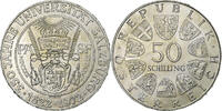 Österreich 50 Schilling Vienna, Silber, UNZ, KM:2913 -