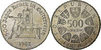 Österreich 500 Schilling Vienna, Silber, UNZ, KM:2957 -