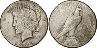 Vereinigte Staaten Dollar Peace, San Francisco, Silber, S+, KM:150 -