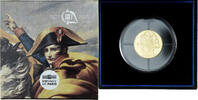 Frankreich 50 Euro 200 Ans de la Mort de Napoléon, 1/4 Oz, Gold, STGL -