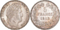 Frankreich 5 Francs Louis-Philippe, Rouen, Silber, VZ, Gadoury:678 -