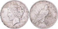 Vereinigte Staaten Dollar Peace, Philadelphia, Silber, S+, KM:150 -