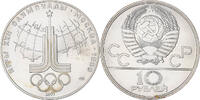 Russland 10 Roubles Saint Petersburg, Silber, STGL, KM:150 -