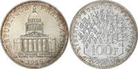 Frankreich 100 Francs Panthéon, Paris, Silber, VZ+, Gadoury:898, Le -