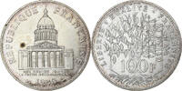 Frankreich 100 Francs Panthéon, Paris, Silber, SS+, Gadoury:898 -