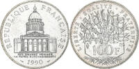 Frankreich 100 Francs Panthéon, Paris, Silber, VZ+, Gadoury:898 -