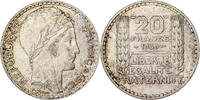 Frankreich 20 Francs Turin, Paris, Silber, VZ+, Gadoury:852, KM:879 -