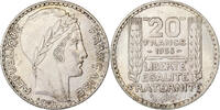 Frankreich 20 Francs Turin, Paris, Silber, UNZ, Gadoury:852, KM:879 -