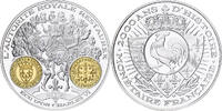 Frankreich Medaille Undated Histoire Monétaire, Ecu dOr Charles VI, Silber, STGL