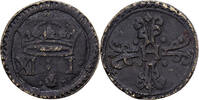 Frankreich Poids Monétaire, Franc de Forme Circulaire Henri III, Messing, S+ -