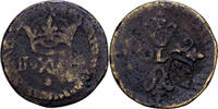 Frankreich Poids Monétaire Louis XIII, Quart de Franc de forme circulaire -