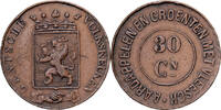 Belgien 30 Centimes Ville de Gand - Stad Gent, Viande avec Pommes de Terre -
