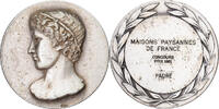 Frankreich Medaille Maisons Paysannes de France, Concours, Silvered -