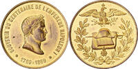 Frankreich Medaille Souvenir du Centenaire de Napoléon Ier, Bronze, SS -