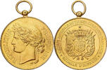 Frankreich Medaille Société Nationale du Tir des Communes de France, Gilt -