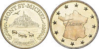 Frankreich betaalpenning Le Mont Saint-Michel, Copper-nickel Aluminium, SS -