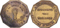 Frankreich betaalpenning Bijouterie La Gerbe d'Or, Messing, SS -