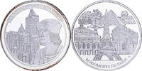 Frankreich Medaille Monuments de Paris, Basilique Saint-Denis, Copper Plated -