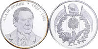 Frankreich Medaille Les Présidents de la République, Alain Poher, Copper -