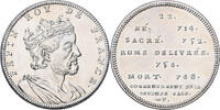 Frankreich Medaille Les Rois de France, Pépin le Bref, Nickel, UNZ -