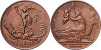 Frankreich Medaille Naissance du Duc de Bordeaux, Bronze, Gayrard, VZ -
