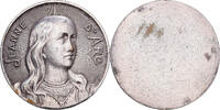 Frankreich Medaille Jeanne d'Arc, Silvered bronze, SS -
