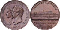 Frankreich Medaille Eugénie et Napoléon III, Palais de l'Industrie -