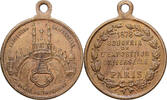 Frankreich Medaille Exposition Universelle Internationale de Paris -
