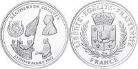 Frankreich Medaille Régiment de Zouaves, Silber, STGL -