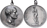 Frankreich Medaille Consulat, Visite de Napoléon au Muséum avec la Vénus de -