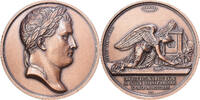 Frankreich Medaille Mort de Napoléon Ier à Sainte Hélène, Bronze, Brenet -