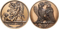 Frankreich Medaille Napoléon Ier, Bataille de Wagram (1809), Bronze, Denon -
