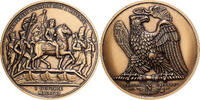 Frankreich Medaille Napoléon Ier, l'Empereur passe le Rhin à Mayence -