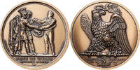 Frankreich Medaille Napoléon Ier, Prise de Wilna, Bronze, Denon, UNZ -