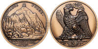 Frankreich Medaille Napoleon I, Bataille du Mont-Cenis, Bronze, Denon -
