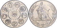 Frankreich Medaille Ecu Europa, Kupfer-Nickel, UNZ+ -