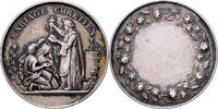 Frankreich Medaille Religion, Mariage Chrétien, Silber, SS -