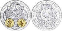 Frankreich Medaille 2000 Ans d'Histoire Monétaire, Triens Mérovingien -