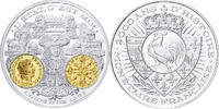 Frankreich Medaille 2000 Ans d'Histoire Monétaire, Louis d'Or, Silber, STGL -