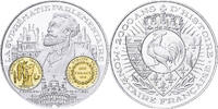 Frankreich Medaille Histoire Monétaire, 100 Francs Génie, Silber, STGL -