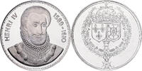 Frankreich Medaille Henri IV, Silber, UNZ+ -
