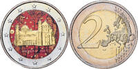 Deutschland 2 Euro Colourized, Stuttgart, Bi-Metallic, UNZ, KM:New -