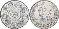 Frankreich Medaille Ecu Europa, Kupfer-Nickel, UNZ -
