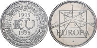 Frankreich Medaille Ecu Europa, Kupfer-Nickel, UNZ -