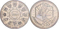 Frankreich Medaille L'Europe, La Semeuse, Kupfer-Nickel, UNZ -