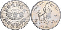 Frankreich Medaille L'Europe des XXV, Dernière Année des 12 Pays de l'Euro -