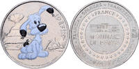 Frankreich betaalpenning Astérix - Idéfix, Kupfer-Nickel, MDP, UNZ -