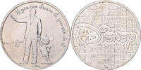 Frankreich Medaille Walt Disney, Kupfer-Nickel, MDP, UNZ -