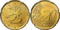 Finnland 20 Euro Cent Vantaa, UNZ, Nordic gold, KM:102 -