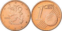 Finnland Euro Cent Vantaa, Copper Plated Steel, UNZ, KM:98 -